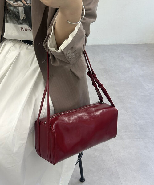 mystic（ミスティック）の「loti ダブルハンドルBAG（ハンドバッグ・レディース・レッド/ブラウン/ブラック・ONE SIZE）」の7枚目の写真