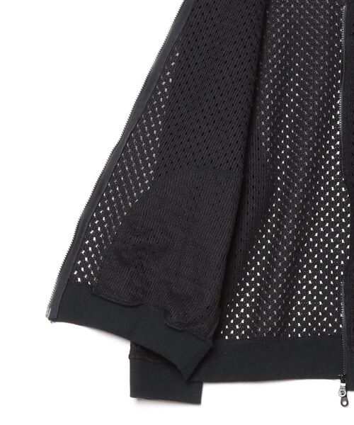 STUD MUFFIN（スタッドマフィン）の「STUD MUFFIN/スタッドマフィン/ラッセルメッシュジップ ブルゾン（ブルゾン・メンズ・ブラック・3/4/2）」の2枚目の写真