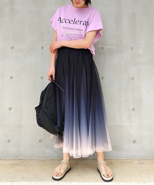 Q（キュー）の「good trip リラックスT（Tシャツ/カットソー・レディース・ブラック/ホワイト/ラベンダー/グリーン・MEDIUM）」の10枚目の写真