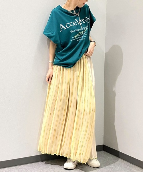 Q（キュー）の「good trip リラックスT（Tシャツ/カットソー・レディース・ブラック/ホワイト/ラベンダー/グリーン・MEDIUM）」の17枚目の写真