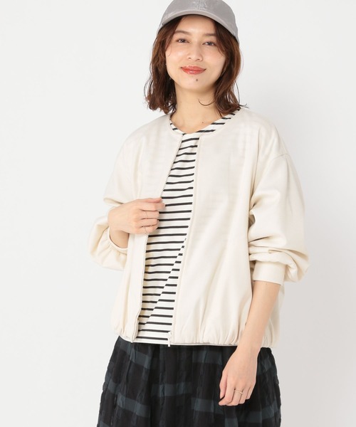 ブルゾンバルーン無地 Lサイズ】feerique バルーンシルエットブルゾン｜BIGI online