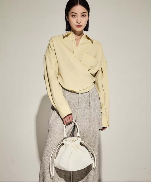 MARY AL TERNA(メアリオルターナ)の「【MARY AL TERNA/メアリオルターナ】MINI HAND BAG/ナイロンハンドバッグ(ハンドバッグ・レディース・ホワイト/ブラック・FREE)」の20枚目の写真