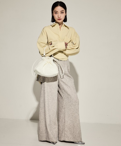 MARY AL TERNA(メアリオルターナ)の「【MARY AL TERNA/メアリオルターナ】MINI HAND BAG/ナイロンハンドバッグ(ハンドバッグ・レディース・ホワイト/ブラック・FREE)」の19枚目の写真