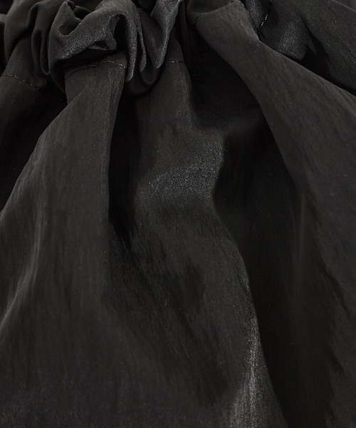 MARY AL TERNA(メアリオルターナ)の「【MARY AL TERNA/メアリオルターナ】MINI HAND BAG/ナイロンハンドバッグ(ハンドバッグ・レディース・ホワイト/ブラック・FREE)」の3枚目の写真