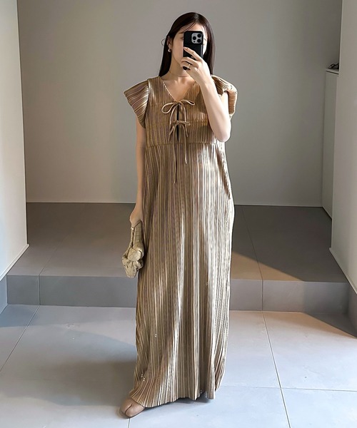 yuiさんコラボ ]前後2wayプリーツワンピース（ワンピース）｜KOBE