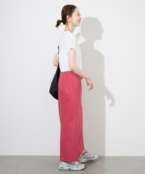 SLOBE IENA リネンレーヨンアイラインスカート SLOBE IENA｜リネンレーヨンアイラインスカート | Rakuten