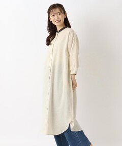 セール】AMOMENT/テンセルシャツドレス（ワンピース）｜AMOMENTO（ア