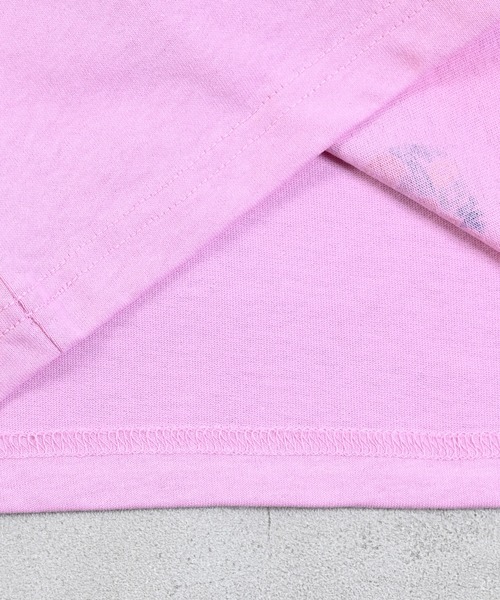 FRUIT OF THE LOOM(フルーツオブザルーム)の「【FRUIT OF THE LOOM】別注プリントT(Tシャツ/カットソー・キッズ・オフホワイト/ピンク/チャコール・80/90/95/100/110/120/130/140/150/160)」の6枚目の写真