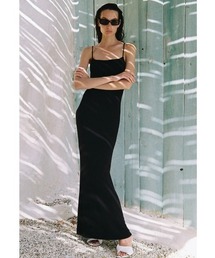 ROYAL FLASH（ロイヤルフラッシュ）の「determ/ デターム/Collagen Double Strap Cami Dress（ドレス）」