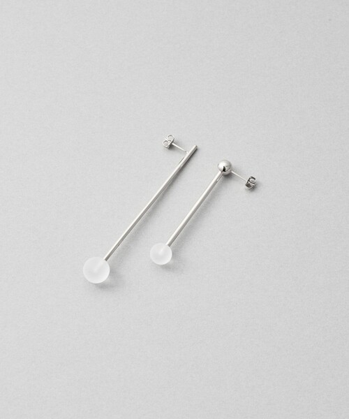 Jouete（ジュエッテ）の「[ドロップ] ピアス アシンメトリー（ピアス（両耳用）・レディース・イエローゴールド/プラチナム・FREE）」の10枚目の写真