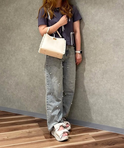 靴 +diana DOUBLE RIBBON SANDALS diana DOUBLE RIBBON SANDALS