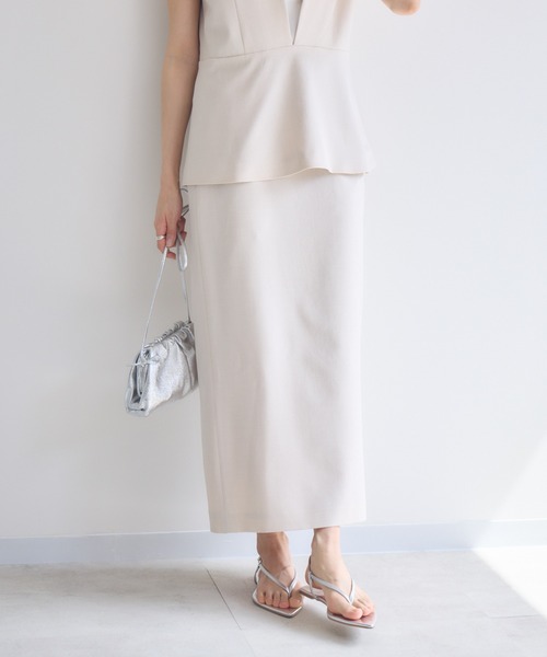 KATHARINE ROSS(キャサリンロス)の「【KATHARINE ROSS】セットアップ風ワンピース(ジャンパースカート・レディース・ブラック/アイボリー・MEDIUM)」の15枚目の写真