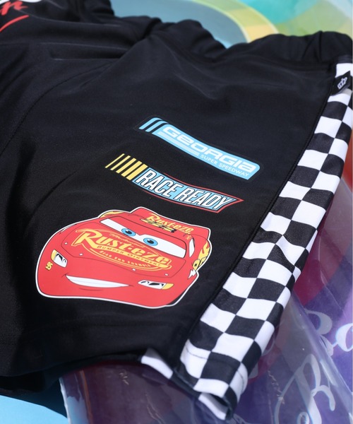 Disney（ディズニー）の「ディズニー カーズ 水着ハーフパンツ 0436K（トップス別売り）（水着・キッズ・レッド系9・90cm/110cm/100cm/120cm/130cm）」の3枚目の写真