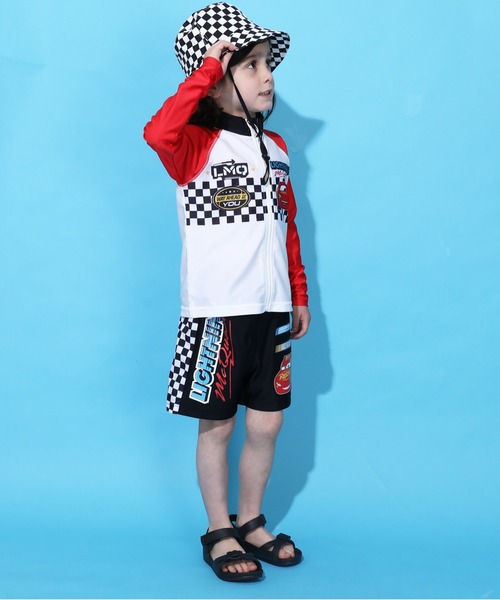 Disney（ディズニー）の「ディズニー カーズ 水着ハーフパンツ 0436K（トップス別売り）（水着・キッズ・レッド系9・90cm/110cm/100cm/120cm/130cm）」の7枚目の写真