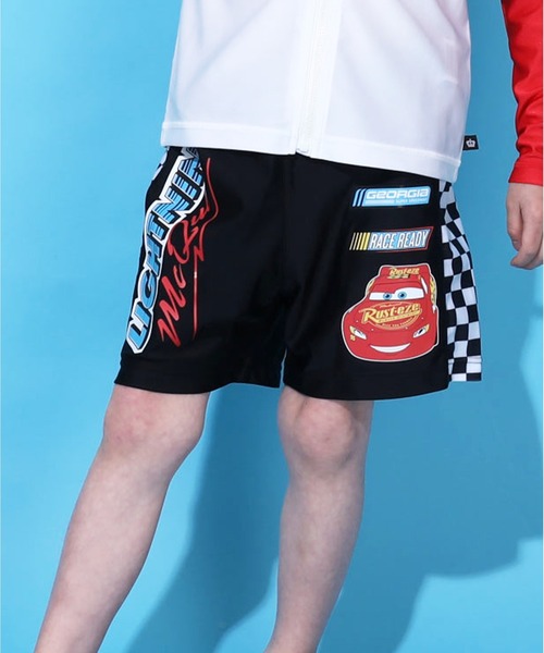 Disney（ディズニー）の「ディズニー カーズ 水着ハーフパンツ 0436K（トップス別売り）（水着・キッズ・レッド系9・90cm/110cm/100cm/120cm/130cm）」の8枚目の写真