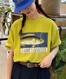 CIAOPANIC TYPY | 【UNISEX】レトロ魚TEE(Tシャツ/カットソー)
