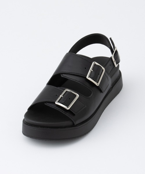 Honeys（ハニーズ）の「バックバンドサンダル（サンダル・レディース・ブラック/ダークブラウン/アイボリー・LL/S/M/L）」の16枚目の写真