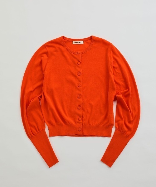 THE SHINZONE(ザ シンゾーン)の「THE SHINZONE ICE COTTON KNIT CARDIGAN 25MMSNI04(カーディガン/ボレロ・レディース・ブラック/オレンジ/ホワイト・FREE)」の5枚目の写真