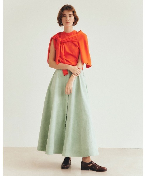 THE SHINZONE(ザ シンゾーン)の「THE SHINZONE ICE COTTON KNIT CARDIGAN 25MMSNI04(カーディガン/ボレロ・レディース・ブラック/オレンジ/ホワイト・FREE)」の4枚目の写真