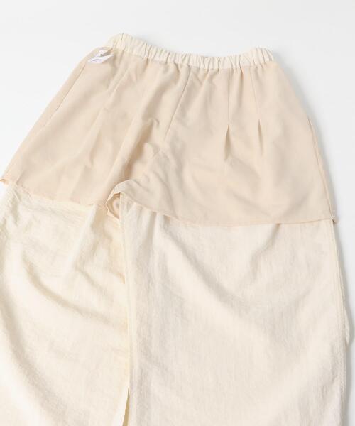 F by ROSSO（エフバイロッソ）の「F by ROSSO　撥水ナイロンイージーパンツ（その他パンツ・レディース・アイボリー/ピンク/ブラウン・36/38）」の11枚目の写真