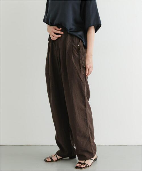 F by ROSSO（エフバイロッソ）の「F by ROSSO　撥水ナイロンイージーパンツ（その他パンツ・レディース・アイボリー/ピンク/ブラウン・36/38）」の21枚目の写真