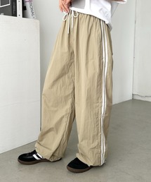 CLEA | サイドラインナイロントラックパンツ(その他パンツ)