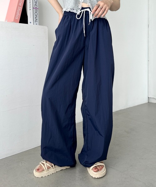 Y.T. (indepict) ナイロントラックパンツ INDEPICT / インディピクト ナイロン トラックパンツ メンズ