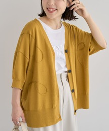 驚きの価格 カーディガン/ボレロ（イエロー/黄色系・刺繍）ファッション通販 トップス