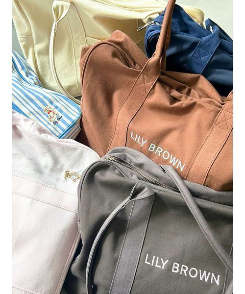 ZOZOTOWN限定カラー】Lily bearトラベルボストンバッグ（ボストン