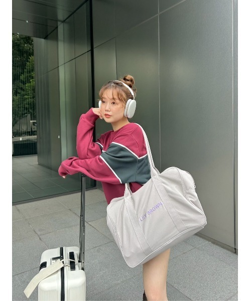 ZOZOTOWN限定カラー】Lily bearトラベルボストンバッグ（ボストン