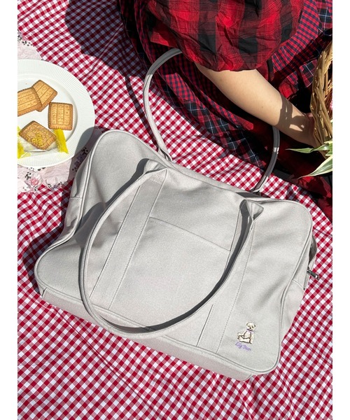 ZOZOTOWN限定カラー】Lily bearトラベルボストンバッグ（ボストン