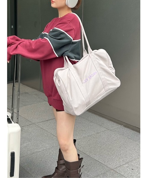 ZOZOTOWN限定カラー】Lily bearトラベルボストンバッグ（ボストン