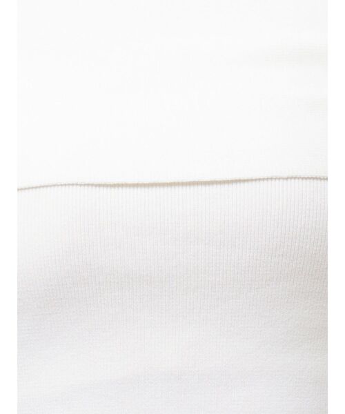 MERCURYDUO（マーキュリーデュオ）の「オフショルドロストニット（ニット/セーター・レディース・オフホワイト/ブラック/ベビーピンク・FREE）」の6枚目の写真