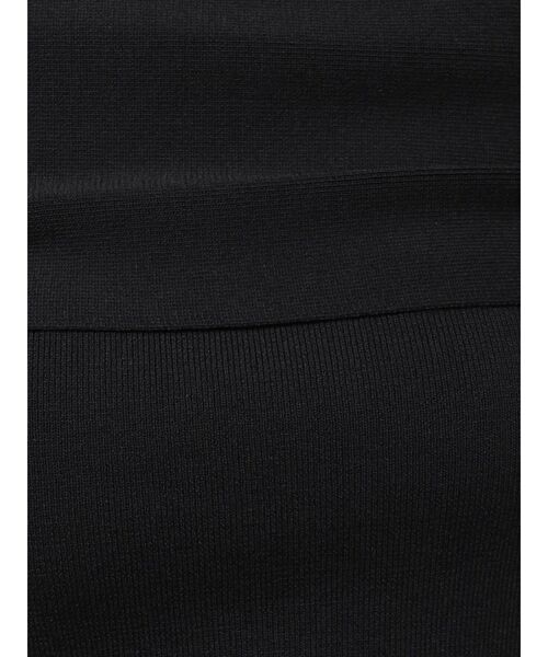 MERCURYDUO（マーキュリーデュオ）の「オフショルドロストニット（ニット/セーター・レディース・オフホワイト/ブラック/ベビーピンク・FREE）」の5枚目の写真