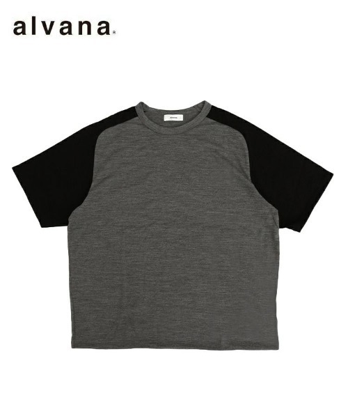 alvana（アルヴァナ）の「【alvana】SUMMER WOOL FR TEE SHIRTS / グレー [ALV-001（Tシャツ/カットソー・メンズ・グレー・L/M）」の8枚目の写真