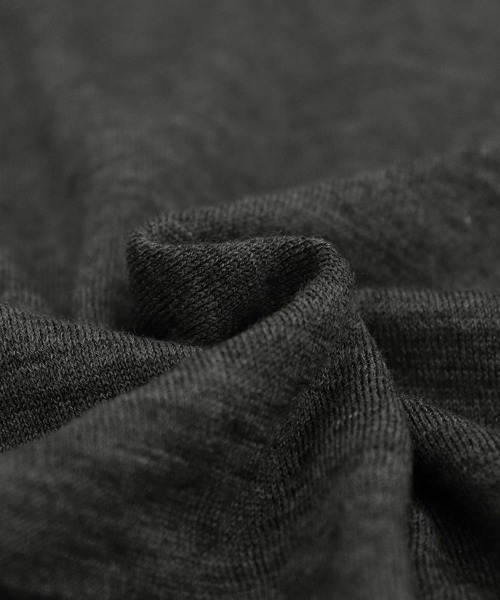 alvana（アルヴァナ）の「【alvana】SUMMER WOOL FR TEE SHIRTS / グレー [ALV-001（Tシャツ/カットソー・メンズ・グレー・L/M）」の7枚目の写真