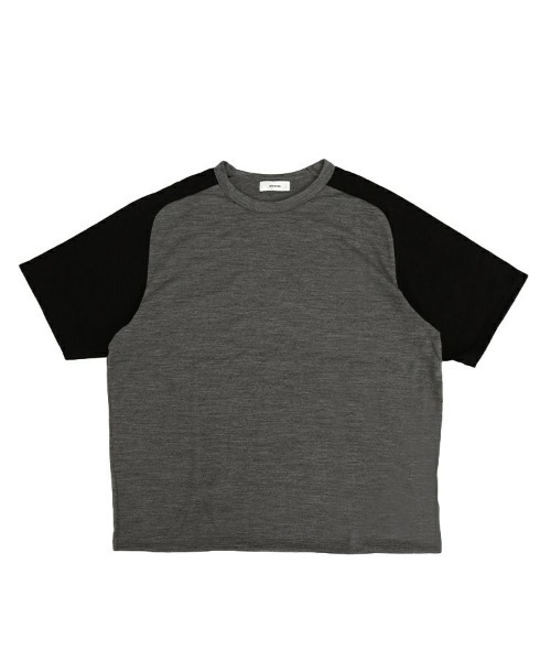 alvana（アルヴァナ）の「【alvana】SUMMER WOOL FR TEE SHIRTS / グレー [ALV-001（Tシャツ/カットソー・メンズ・グレー・L/M）」の2枚目の写真