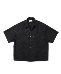 COOTIE クーティー 半袖シャツ T/C Panama Work S/S S COOTIE / T/C Panama Work S/S Shirt -Black-