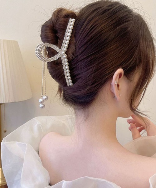即発 BottegaVeneta ドロップ ヘアクリップ ドロップ BOTTEGA VENETA(ボッテガヴェネタ) ヘアアクセサリー