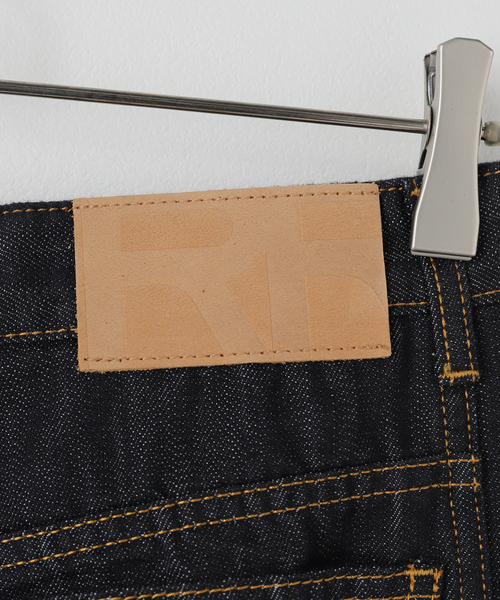 セール】ORR/オル Pleated Wide-leg Denim Jeans（デニムパンツ