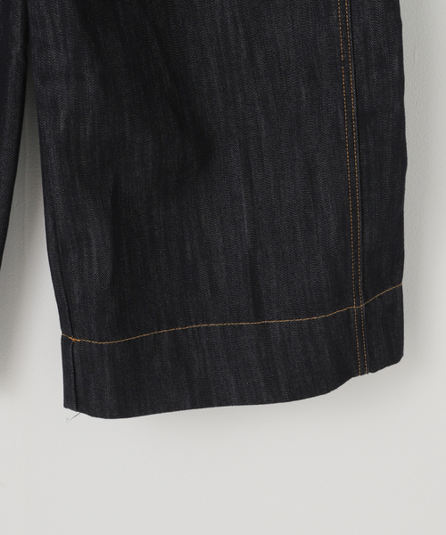 ORR オル 完売商品 752 Panelled Denim Jeans セール】ORR/オル Pleated Wide-leg Denim Jeans（デニムパンツ