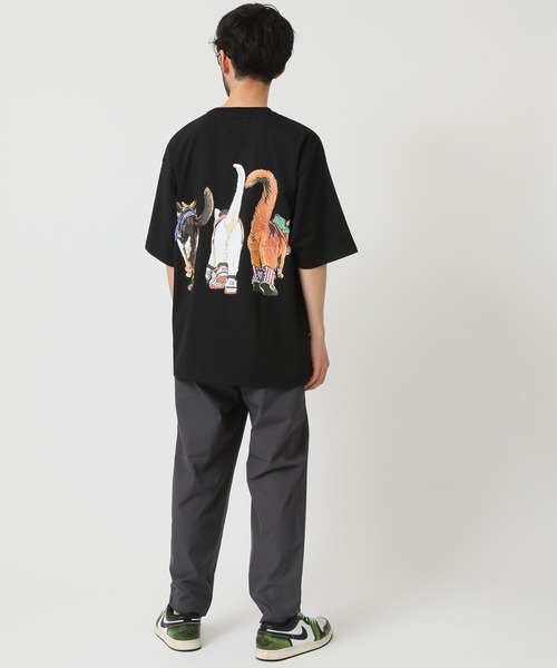 ARCADE（アーケード）の「夏に履きたい快適パンツ 抗菌消臭 接触冷感 吸水速乾 UVカット ストレッチワイドハイブリッドシェフパンツ（その他パンツ・メンズ・ブラック/チャコールグレー/モカ/ネイビー/アイボリー・L/LL/M）」の21枚目の写真