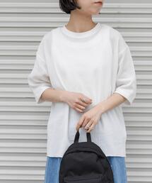 FORK&SPOON | FORK&SPOON メッシュ5分袖プルオーバー(Tシャツ/カットソー)