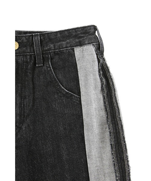 ALEXIA STAM（アリシアスタン）の「[Lee x ALEXIA STAM] Bell Bottom Denim Pants /Leeコラボ ベルボトムデニム（デニムパンツ・レディース・ブラック/ライトブルー・XS/S/M）」の17枚目の写真