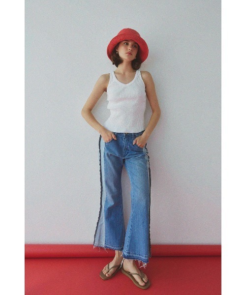 セール】[Lee x ALEXIA STAM] Bell Bottom Denim Pants /Lee