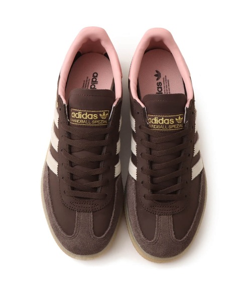 adidas(アディダス)の「adidas HANDBALL SPEZIAL W / アディダス ハンドボール スペツィアル W(スニーカー・メンズ・ブラウン・22.5cm/23.0cm/23.5cm/24.0cm/24.5cm/25.0cm/25.5cm/26.0cm/26.5cm/27.0cm/27.5cm/28.0cm/28.5cm/29.0cm)」の2枚目の写真