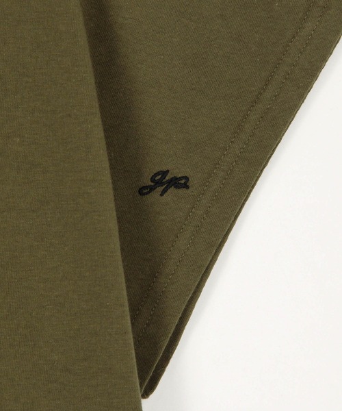 Grand PARK（グランドパーク）の「ワンポイント刺繍 ドルマンTシャツ（Tシャツ/カットソー・レディース・チャコールグレー/カーキ/ホワイト/テラコッタ・FREE）」の14枚目の写真