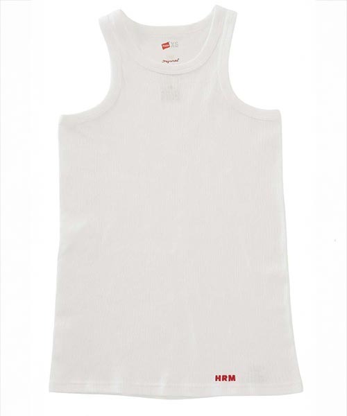 HOLLYWOOD RANCH MARKET(ハリウッドランチマーケット)の「Hanes x HRM /EXCLUSIVE 2 PACK Tシャツ & タンクトップ(Tシャツ/カットソー・メンズ・ブラック/ホワイト・S/M/L/XL/XS/XXL)」の5枚目の写真