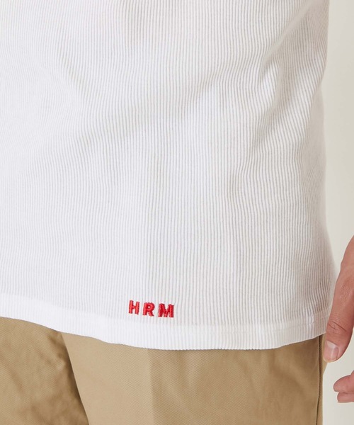 HOLLYWOOD RANCH MARKET(ハリウッドランチマーケット)の「Hanes x HRM /EXCLUSIVE 2 PACK Tシャツ & タンクトップ(Tシャツ/カットソー・メンズ・ブラック/ホワイト・S/M/L/XL/XS/XXL)」の19枚目の写真