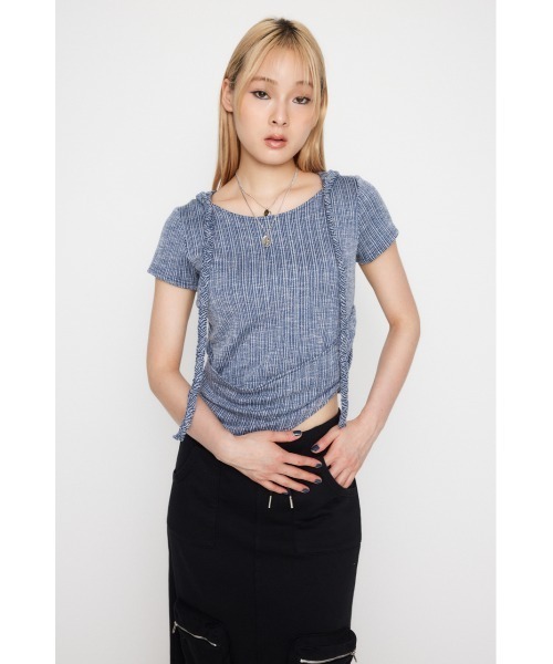 ラグアジェム HOODIE BRAID トップス LAGUA GEM パーカー HOODIE BRAID トップス レディース